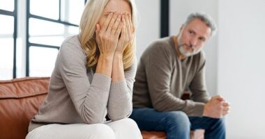 A woman revealed her partner wants to leave his share of their house to his children if he dies - meaning she would be homeless (stock image)