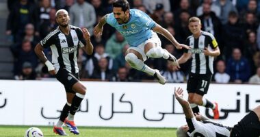 Manchester City and Newcastle shared the spoils in an entertaining game at St James' Park