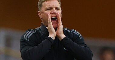 Eddie Howe denied there are 'issues' at Newcastle despite lingering tension behind the scenes