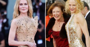 Nicole Kidman leaves Venice Film Festival early after learning her mom died