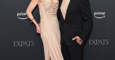 Nicole Kidman has reflected on her marriage to husband Keith Urban . The Australian actress was drawn on whether there is such thing as a 'perfect' marriage this week, when asked about her latest Netflix drama, The Perfect Couple, by E! News. Both pictured