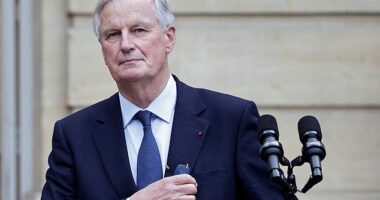 Michel Barnier (pictured), who has just been appointed prime minister of France , has long observed a touching tradition when he visits his family estate.