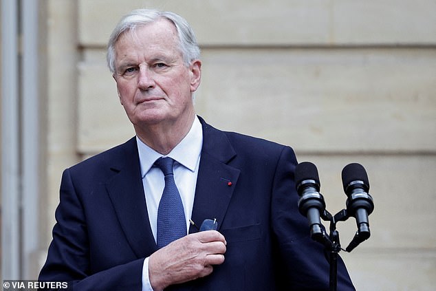 Michel Barnier (pictured), who has just been appointed prime minister of France , has long observed a touching tradition when he visits his family estate.