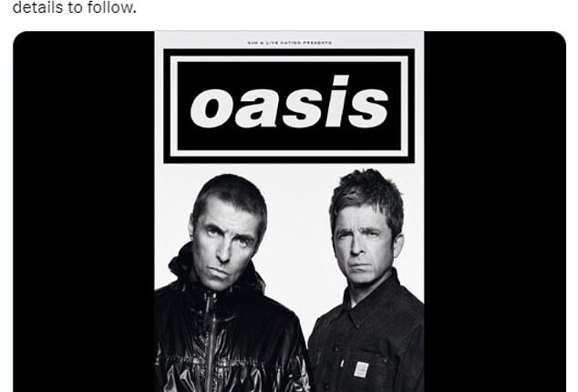 Oasis SLAM dynamic pricing after furious backlash from fans unable to get their hands on comeback reunion tour tickets - and reveal two extra Wembley shows