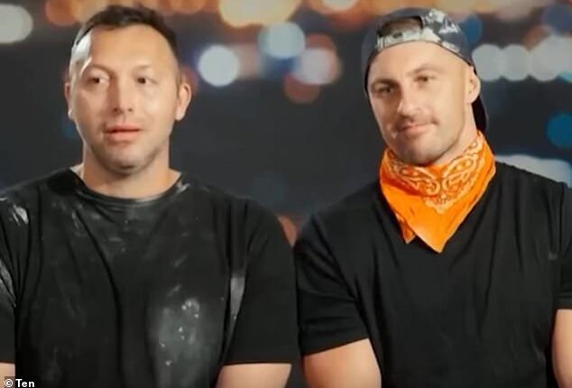 Tensions reached boiling point during Sunday's shock episode of The Amazing Race, when Olympian Ian Thorpe clashed with Married At First Sight bride Cyrell Paule. Pictured: Thorpe and his teammate Christian Miranda
