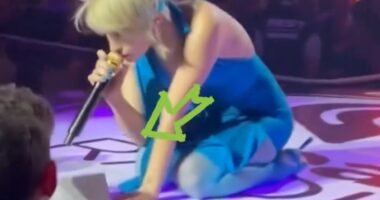 Paramore Singer Caught Reading From Script During Anti-Trump Concert Rant.