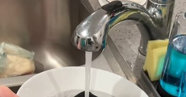 One Florida mother may have just found the perfect solution to the age-old problem of tights snagging throughout the school year - by freezing them