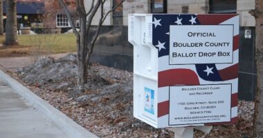 Ballot drop box