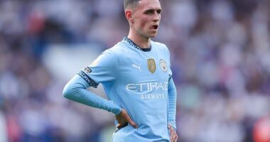 He has played just 45 minutes in the Premier League for City and withdrew from England duty