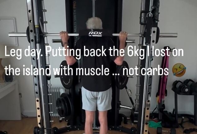 Phillip Schofield, 60, has revealed he lost a whopping 13lbs (6Kg) while living on a desert island for his TV comeback