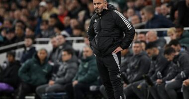 Qarabag manager Gurban Gurbanov fumed at pre-match chaos ahead of his side's Europa League defeat against Spurs