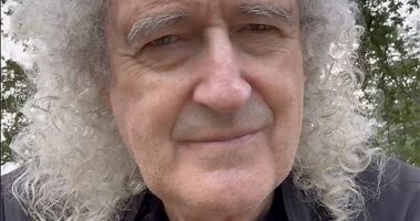 Sir Brian May has revealed he suffered a stroke last week that left him unable to use his left arm