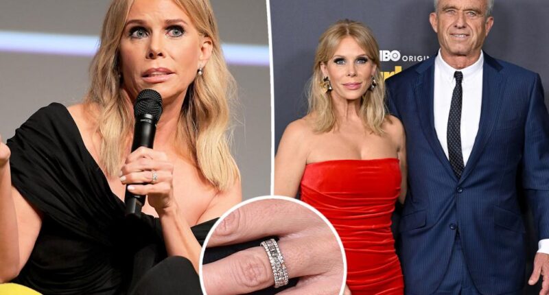 RFK Jr.'s wife Cheryl Hines spotted without wedding ring amid his 'sexting' scandal