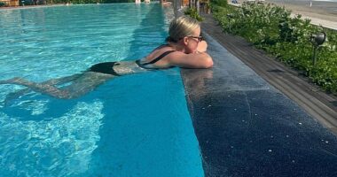 An Australian radio host has detailed the debilitating viral infection she contracted during a luxurious Bali holiday