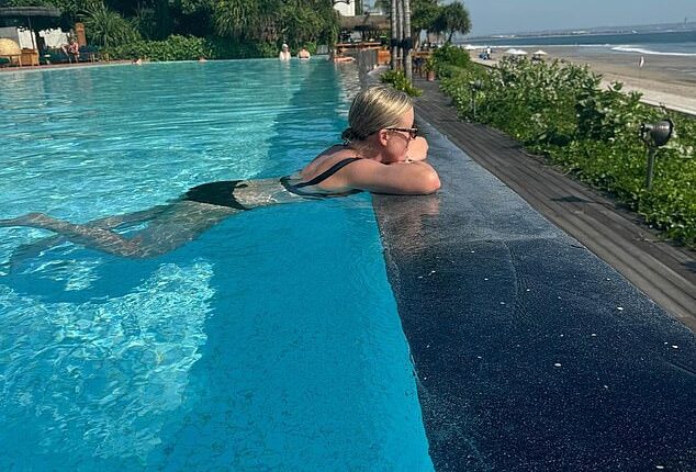 An Australian radio host has detailed the debilitating viral infection she contracted during a luxurious Bali holiday