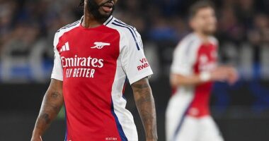 Raheem Sterling has broken a remarkable Champions League record after making an appearance off the bench in Arsenal 's bore draw with Atalanta