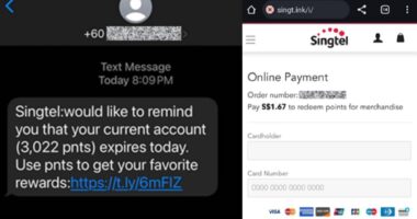 S$100,000 lost in 1 week to Singtel impersonation scams: SPF - Mothership.SG