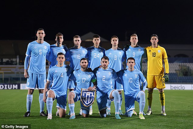San Marino are no longer the lowest ranked side with one nation now technically below them