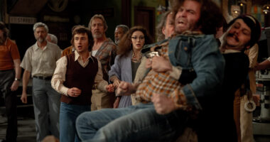 John Belushi and Lorne Michael in Saturday Night movie