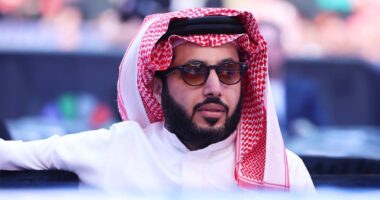 Saudi boxing supremo Turki Alalshikh makes throat-cutting gesture in Anthony Joshua’s loss to Daniel Dubois