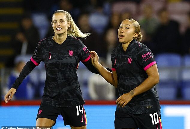 Chelsea winger Lauren James got on the scoresheet in the Blues' seven-goal demolition