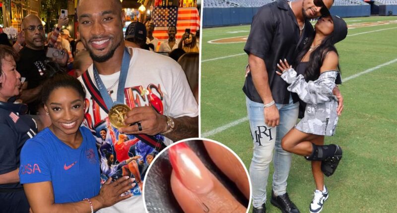 Simone Biles pays tribute to husband Jonathan Owens with tattoo