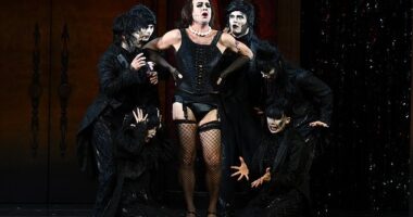 One of Australian soap's biggest heartthrobs has transformed into iconic Rocky Horror Picture Show character Dr. Frank-N-Furter for a new West End show... can you guess who he is?