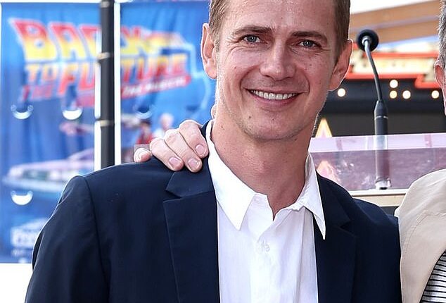 Hayden Christensen looked unrecognizable as he supported his Star Wars co-star Ewan McGregor at his Hollywood Walk of Fame ceremony