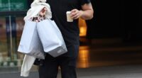 Strictly Come Dancing's Alja¿ ¿korjanec seemed in high spirits as he departed from his London Hotel on Saturday despite claims cast and crew are 'furious' he has returned
