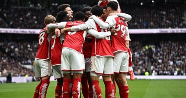 Arsenal are aiming to make it three consecutive victories away to Tottenham