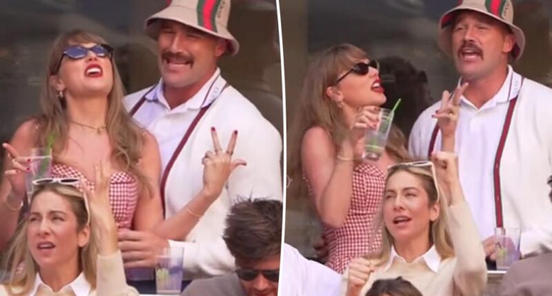 Taylor Swift and Travis Kelce rock out during PDA-packed date at US Open