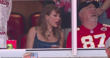 Taylor Swift did not sit with Brittany Mahomes at the Kansas City Chiefs' season opener