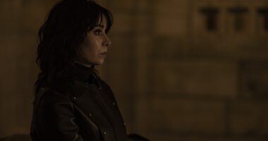 Sofia Falcone (Cristin Milioti) in The Penguin episode 2.