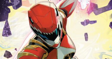 The Red Ranger's New T-Rex Sword Is the Coolest Weapon in Power Rangers History
