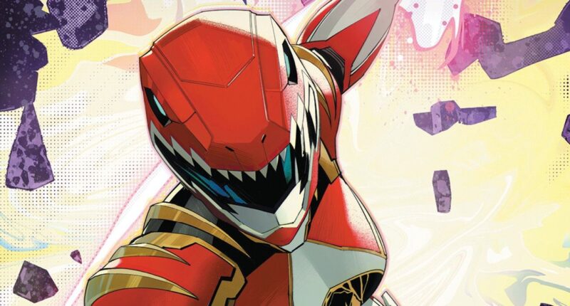 The Red Ranger's New T-Rex Sword Is the Coolest Weapon in Power Rangers History