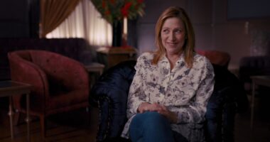 Edie Falco being interviewed in the HBO documentary Wise Guy: David Chase and The Sopranos