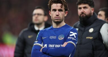 Ben Chilwell remains out in the cold of Chelsea's first-team after being cut adrift this season