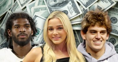 The number of millionaire college athletes has tripled. Here are the top 10 earners this year.