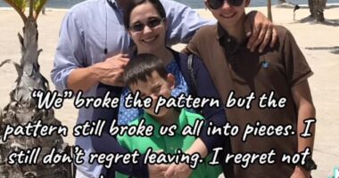 Catherine's killing was the last act of violence in the family's dark history, which includes a nasty custody battle that concluded with the murder of Collin's father. The couple also shared Christopher, 24