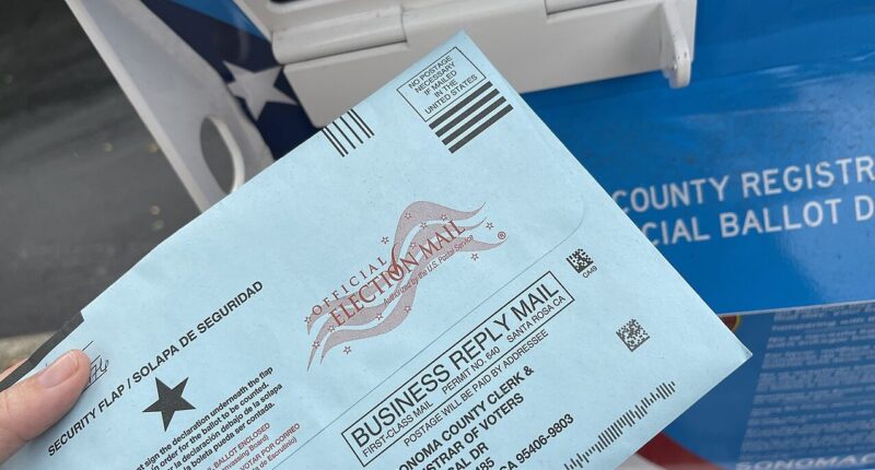 Mail-in ballot