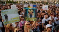 Thousands of Turks protest controversial law to remove stray dogs