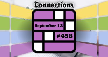 Today's Connections Hints & Answers For September 12, 2024 (Puzzle #458)