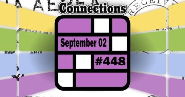 Today's Connections Hints & Answers For September 2, 2024 (Puzzle #448)
