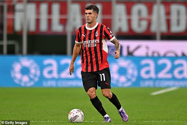 Christian Pulisic has been great recently for AC Milan, but a move to Liverpool looms next year