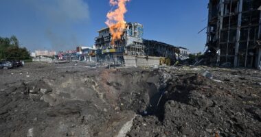 Ukraine Russia war latest news: Putin slams Kyiv with cruise and ballistic missiles, damaging water plant and metro