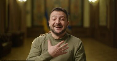 President Volodymyr Zelensky (pictured) was interviewed extensively by British filmmaker Michael Waldman for the three-part BBC documentary The Zelensky Story, which airs on Wednesday 4 September