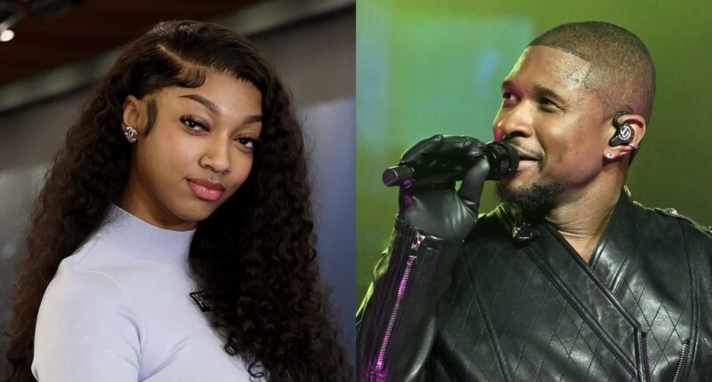 Watch Angel Reese React After Usher Serenaded Her During His Recent Past Present Future Tour Stop In Los Angeles (VIDEO)