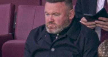 Wayne Rooney sparked concern for his health after his photo was shared on social media