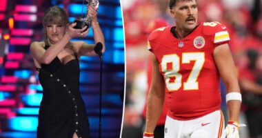Why Travis Kelce is not attending the 2024 VMAs with Taylor Swift