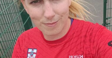 Transgender goalkeeper Blair Hamilton recently joined Sutton United's women's team